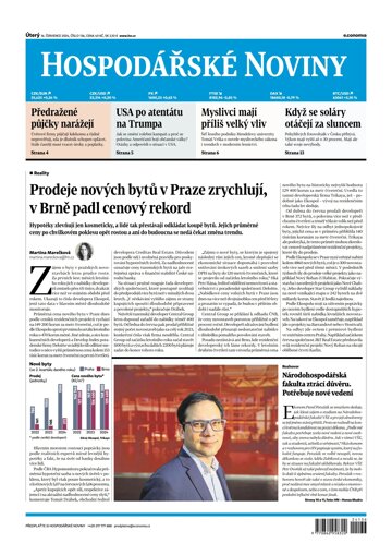 Obálka e-magazínu Hospodářské noviny 136 - 16.7.2024