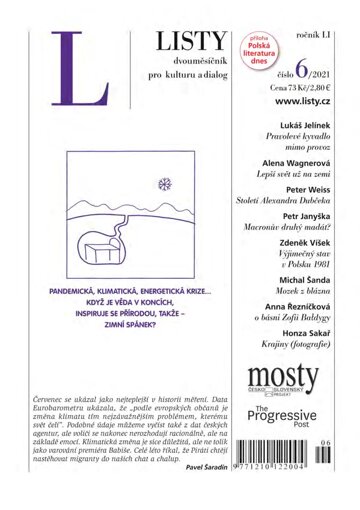 Obálka e-magazínu Listy 6/2021