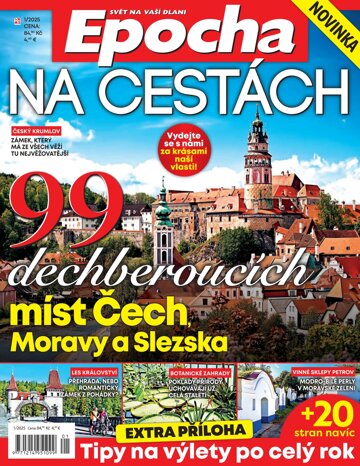 Obálka e-magazínu Epocha na cestách 1/2025