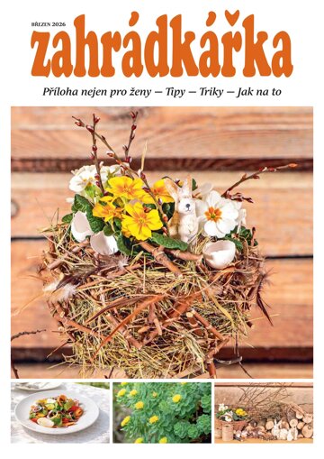 Obálka e-magazínu Zahrádkářka 03/2026