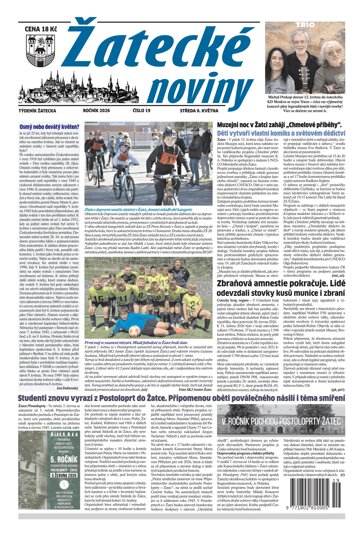 Obálka e-magazínu Žatecké noviny 19/26