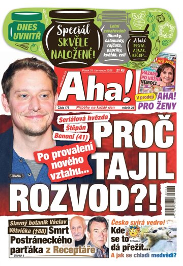 Obálka e-magazínu AHA! 31.7.2026