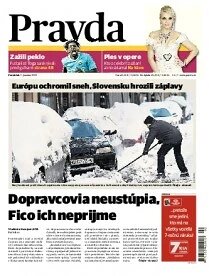 Obálka e-magazínu Pravda 11.1.2010