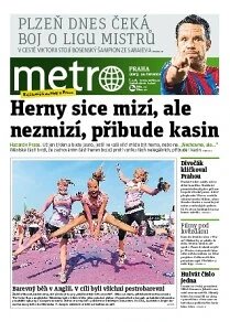 Obálka e-magazínu deník METRO 16.7.2013