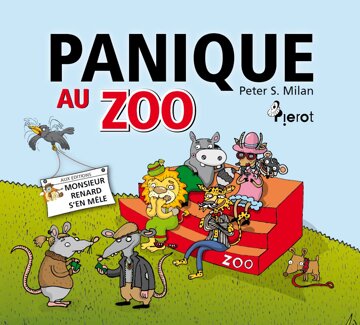 Obálka knihy Panique au Zoo