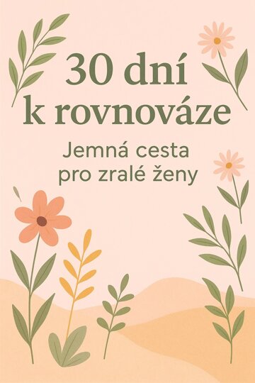 Obálka knihy 30 dní k rovnováze