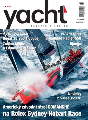 Obálka e-magazínu Yacht 2/2015