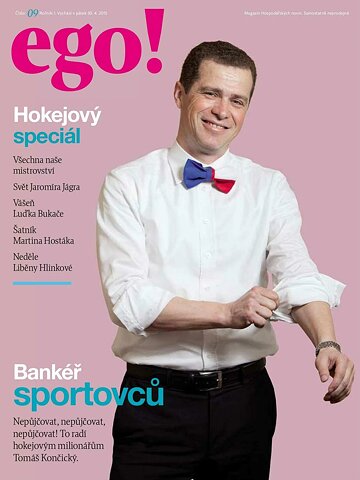 Obálka e-magazínu Hospodářské noviny - příloha Ego! 084 - 30.4.2015 Ego!