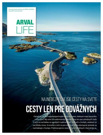 Obálka e-magazínu ARVAL LIFE SK 2/2018