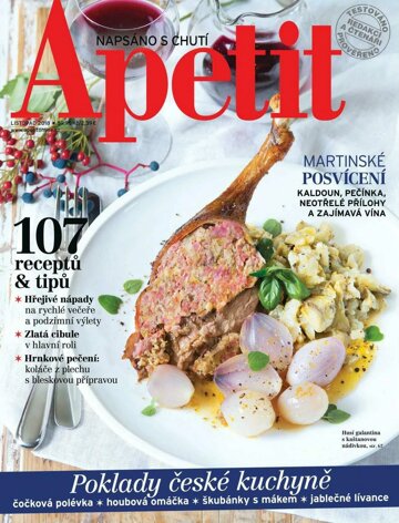Obálka e-magazínu Apetit 11/2018