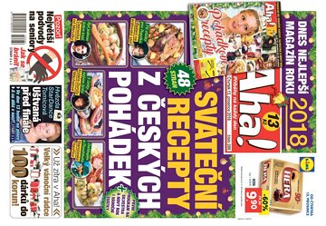 Obálka e-magazínu AHA! 13.12.2018