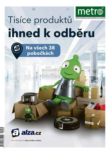 Obálka e-magazínu deník METRO 13.2.2020