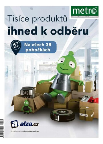 Obálka e-magazínu deník METRO 13.2.2020