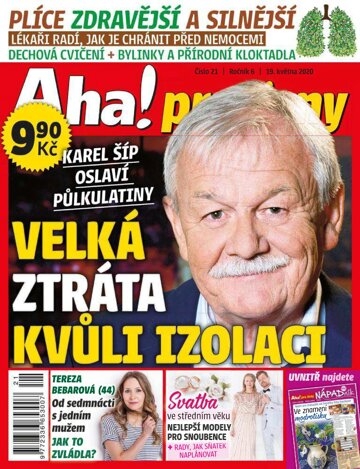 Obálka e-magazínu AHA! pro ženy 21/2020