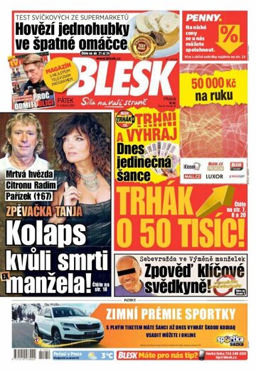 Obálka e-magazínu Blesk 5.3.2021