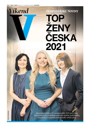 Obálka e-magazínu Hospodářské noviny - příloha Víkend 015 - 21.1.2022 Víkend