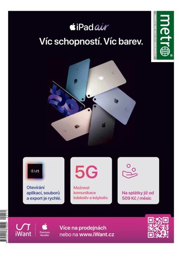 Obálka e-magazínu deník METRO 12.9.2022