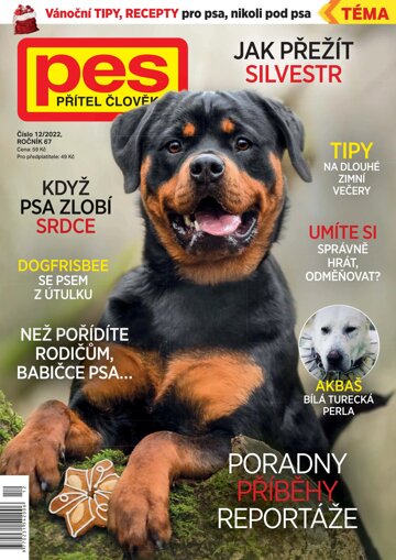 Obálka e-magazínu Pes přítel člověka 12/2022