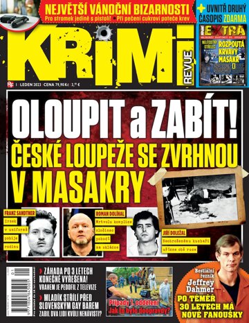 Obálka e-magazínu Krimi revue 1/23