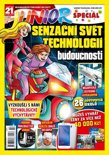 Obálka e-magazínu 21. století JUNIOR speciál 2/17