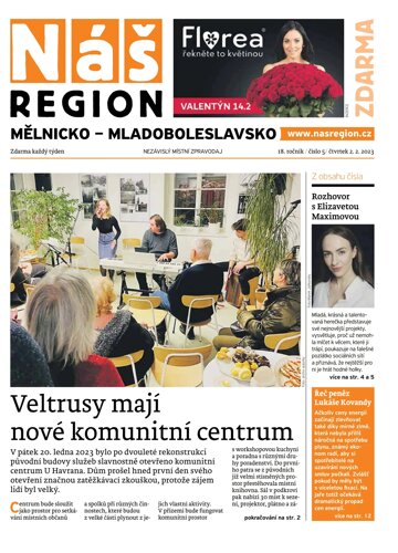 Obálka e-magazínu Náš Region - Mělnicko/Mladoboleslavsko 5/2023