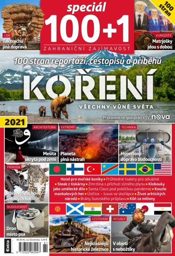 Obálka e-magazínu 100+1 Zahraniční zajímavost SPECIÁL 12/2021 SPECIÁL