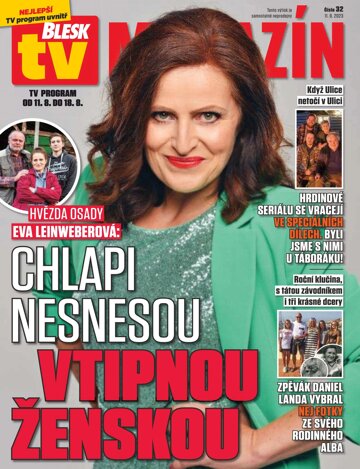 Obálka e-magazínu Blesk Tv magazín - 11.8.2023