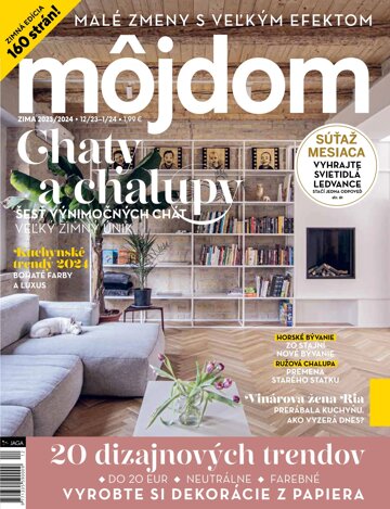 Obálka e-magazínu Môj dom 12/20.01.202324