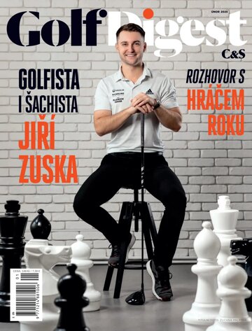 Obálka e-magazínu Golf Digest 1/25