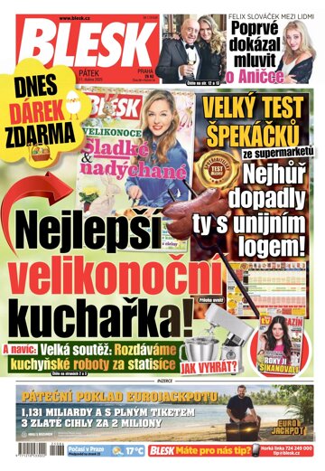 Obálka e-magazínu Blesk 11.4.2025