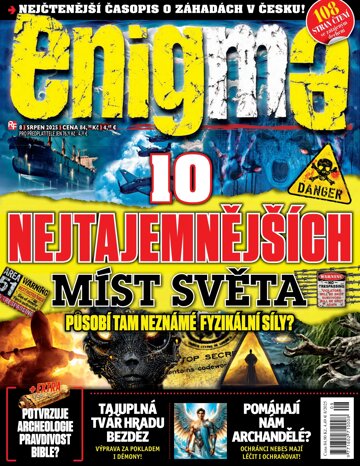 Obálka e-magazínu Enigma 8/2025