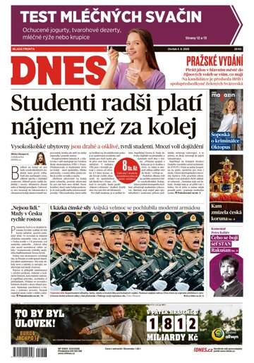 Obálka e-magazínu MF Dnes 4.9.2025