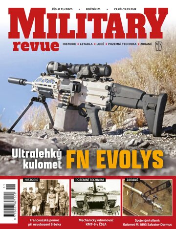 Obálka e-magazínu Military revue 11/2025