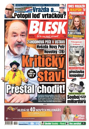 Obálka e-magazínu Blesk 30.1.2026
