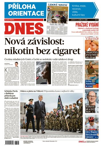 Obálka e-magazínu MF Dnes 9.5.2026