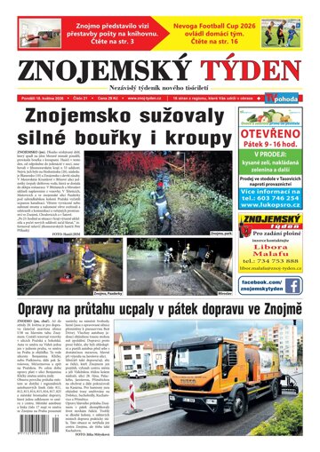 Obálka e-magazínu Znojemský týden 21/2026