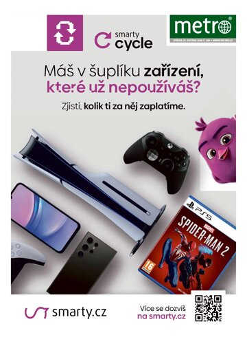 Obálka e-magazínu deník METRO 27.5.2026
