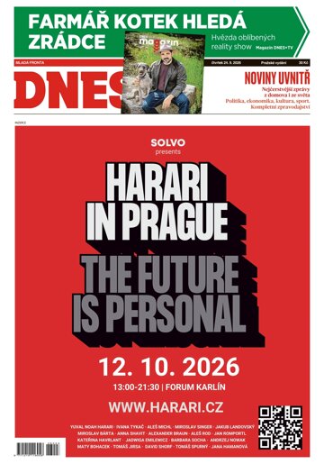 Obálka e-magazínu MF Dnes 24.9.2026