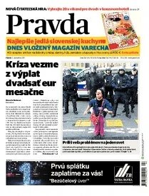 Obálka e-magazínu Pravda 4.11.2011