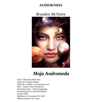 Obálka audioknihy Moja Andromeda