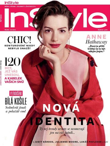 Obálka e-magazínu InStyle 10/2015