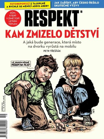 Obálka e-magazínu Respekt 19/2019
