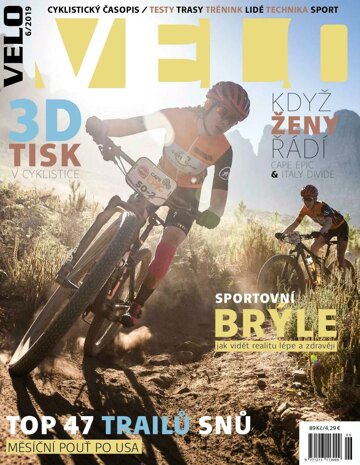 Obálka e-magazínu Velo 6/2019