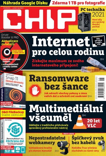 Obálka e-magazínu CHIP 6/2021