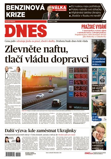 Obálka e-magazínu MF Dnes 9.3.2022