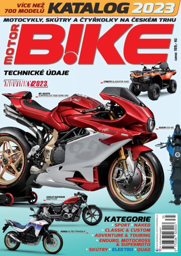 Obálka e-magazínu Motorbike Katalog 2023