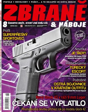 Obálka e-magazínu Zbraně & náboje 8/15