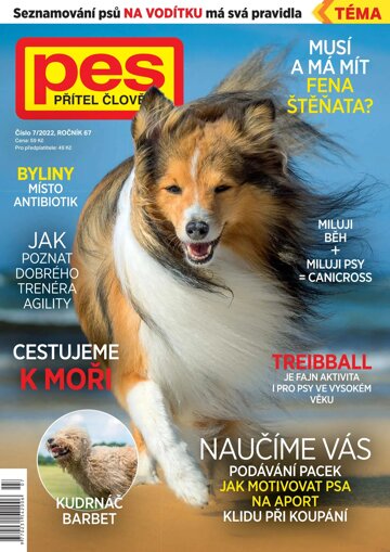 Obálka e-magazínu Pes přítel člověka 7/2022