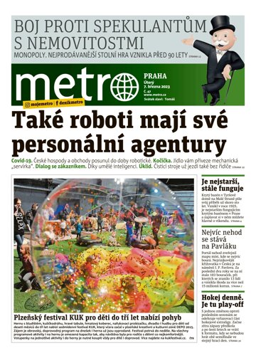 Obálka e-magazínu deník METRO 7.3.2023