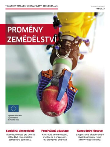 Obálka e-magazínu Hospodářské noviny - příloha 124 - 28.6.2023 Proměny zemědělství